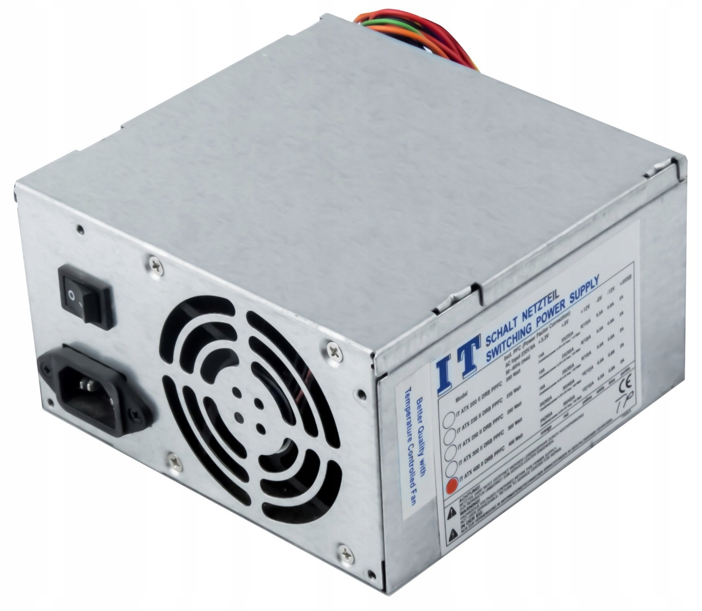 It Atx 400 II Drb Ppfc 400W Atx 20-PIN 12V Aux Molex Fdd