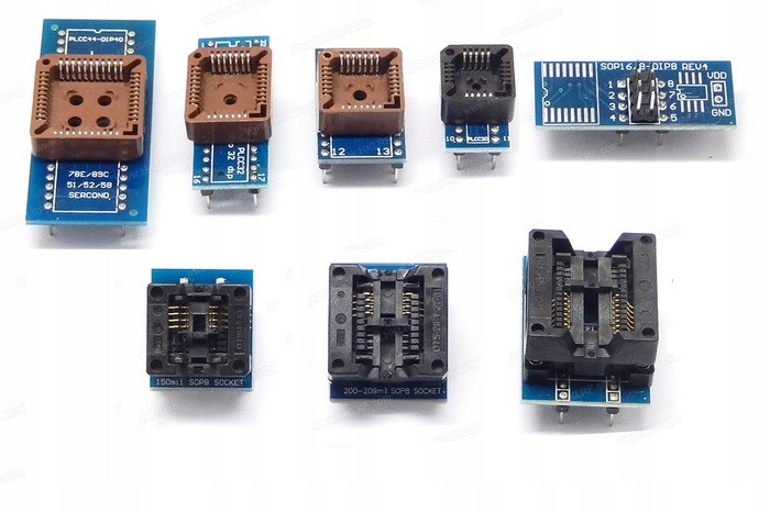 Adaptéry 10 Ks Programátor Usb T48 TL866II TL866A
