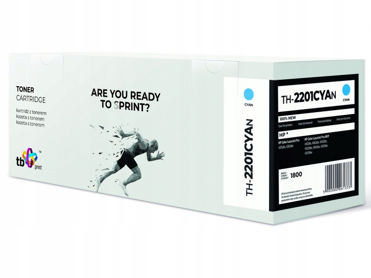 Toner pro Hp Color LaserJet Pro 4202 W2201A Th%