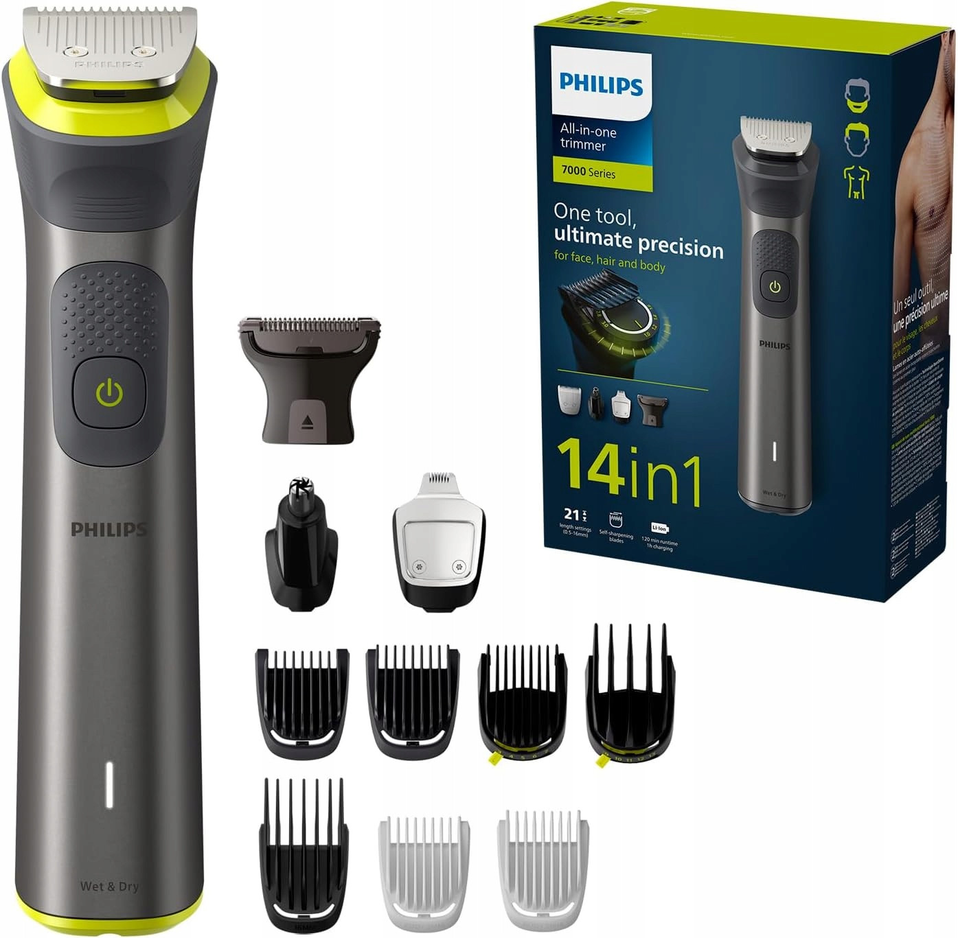 Philips MG7930/15 14v1 BeardSense Multigroom Trimer
