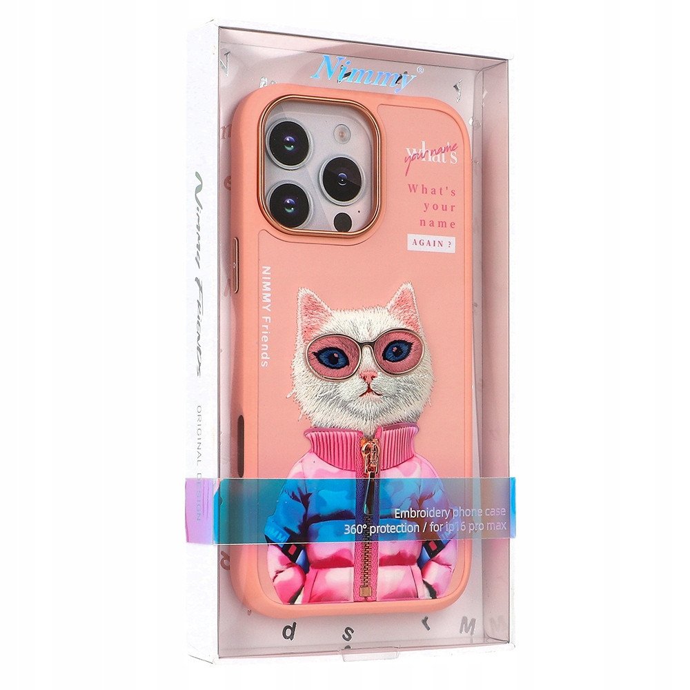 Pouzdro Nimmy pro iPhone 16 Pro Max módní case stylové kryt obal zadní kryt