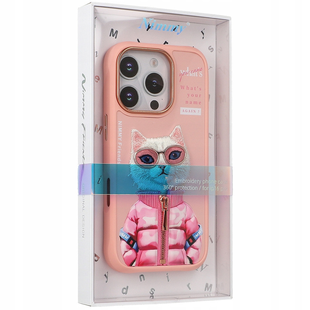 Pouzdro Nimmy pro iPhone 16 Pro módní case stylové kryt obal zadní kryt