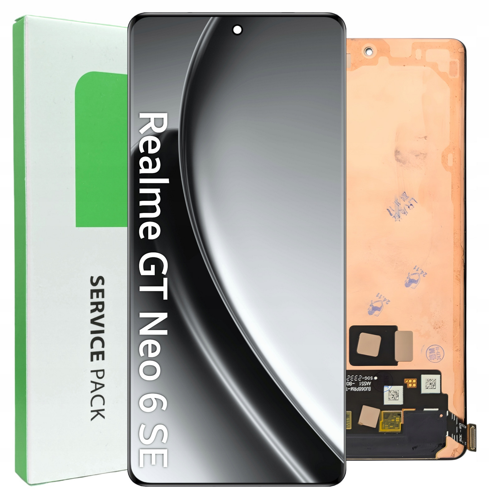 Originál LCD Displej Rychlý Dotyk Pro Realme Gt Neo 6 Se RMX3850