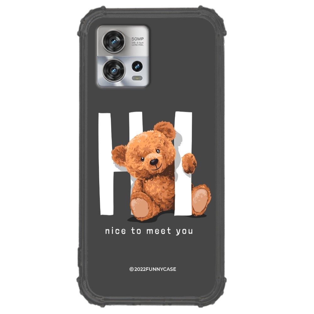 Pouzdro Antishock Pro Motorola Edge 30 Fusion Teddy Bear Cute Plyšoví medvídci Wz