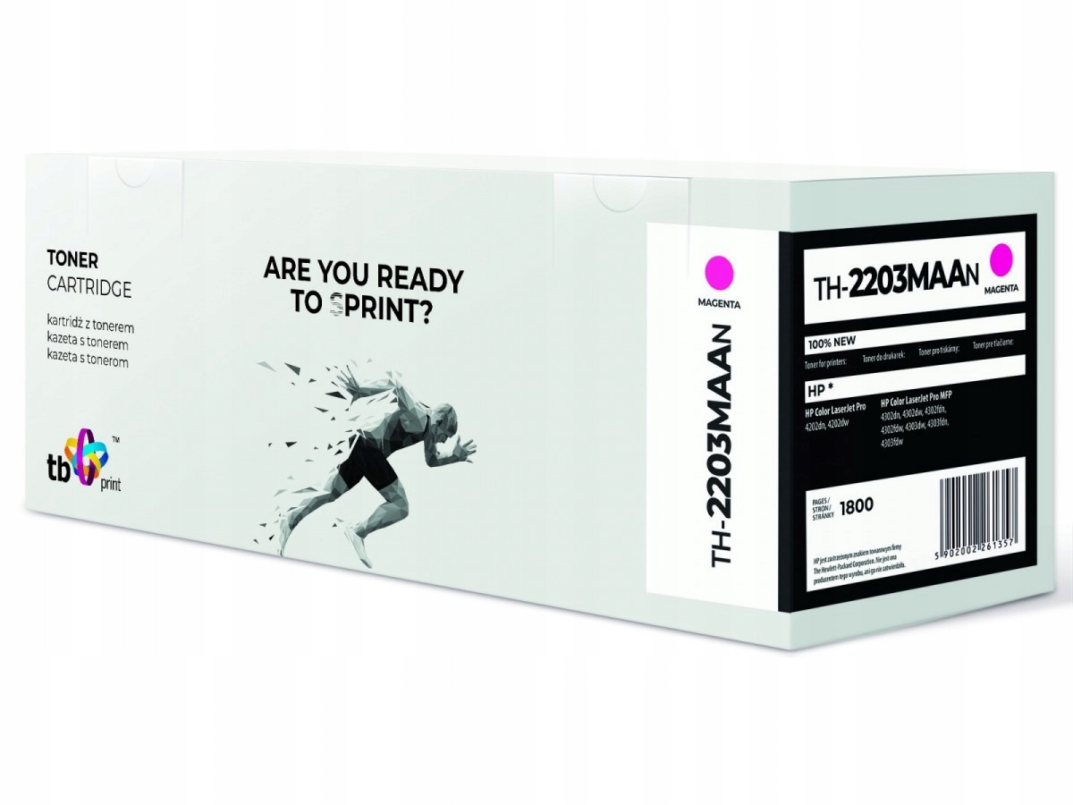 Toner pro Hp Color LaserJet Pro 4202 W2203A Th%