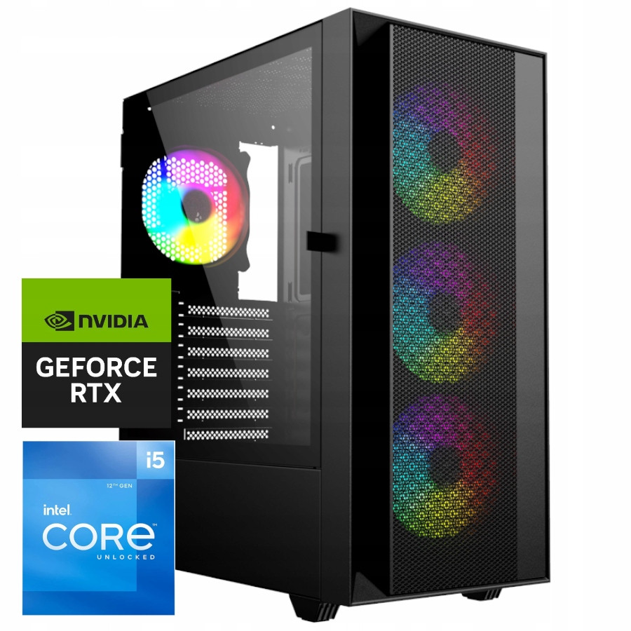 Počítač Herní i5-12400f/32GB/1000SSD/RTX 4060 Ti