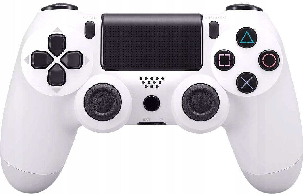 Bezdrátový Pad Ovladač Pro PS4 Playstation 4 Elektron Bílý