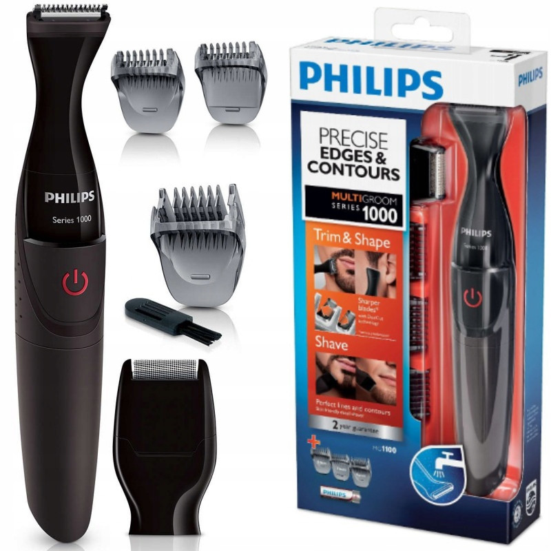 Philips MultiGroom 1100/16 – Všestranný zastřihovač vousů a těla