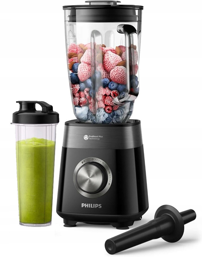 Stolní Mixér Philips Série 5000 HR3031/00 2L 1200W Lahev Na Pití Černý