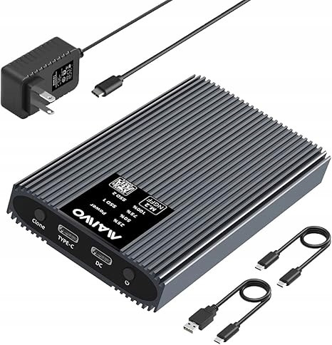 Maiwo K2022S Sata M.2 Skříň Duplicator Ssd, dokovací stanice pro disky