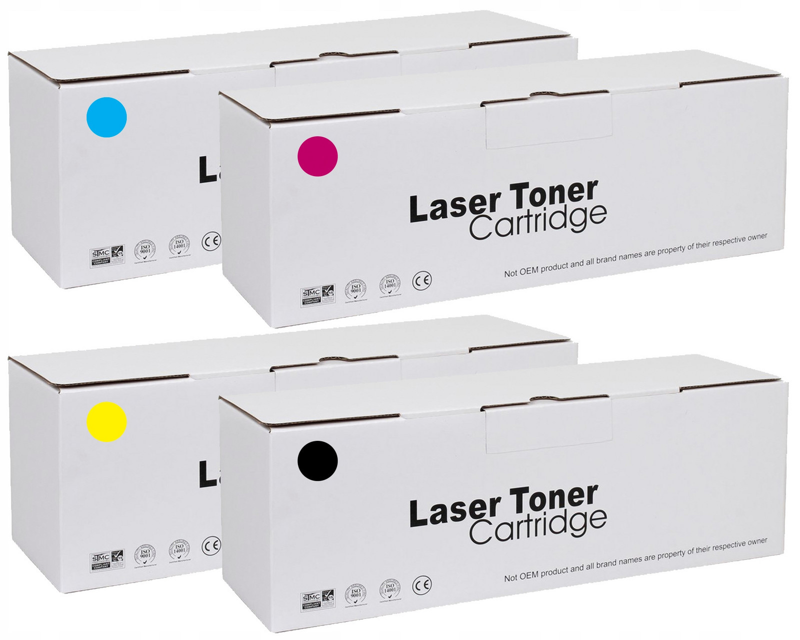 4x Toner pro Hp W2070A 117A 150a 150nw 178nw 179fnw Nový Čip