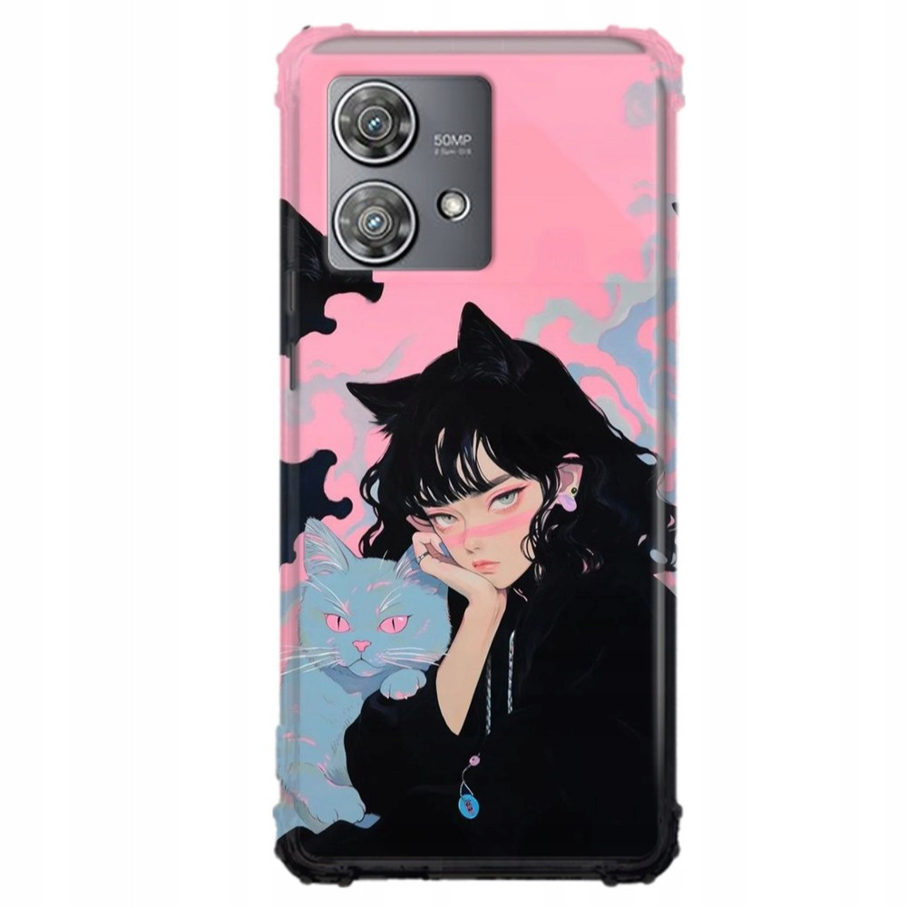 Pouzdro Pro Motorola Edge S30 Pro 5G Antishock Anime Stylové Vzory