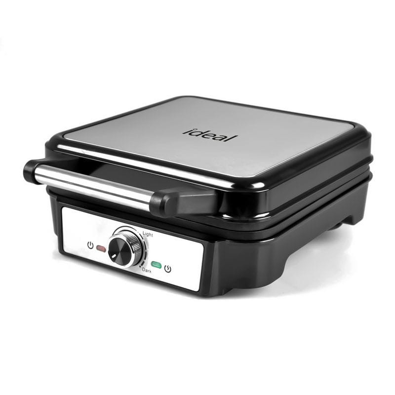 Vaflovač pevný 4 velké vafle výkon 1200 W Ideal IK1602