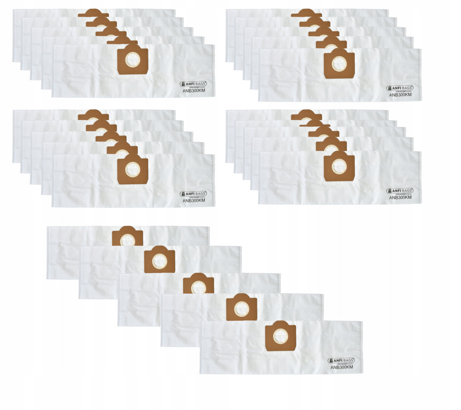 25X Sáčky Do Vysavače Karcher WD3 SE4001 WD2 Plus Kwd V-17 V-15 V12