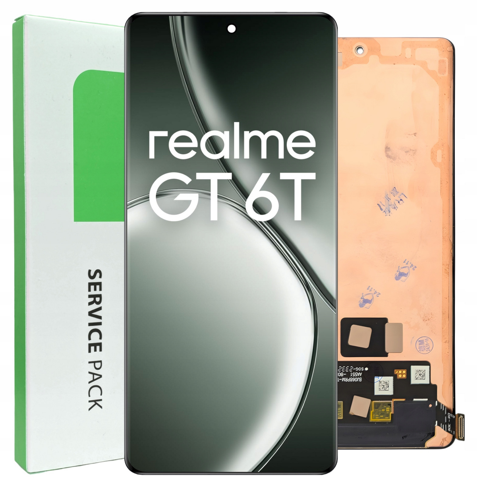 Originál LCD Displej Rychlý Dotyk Pro Realme Gt 6T RMX3853