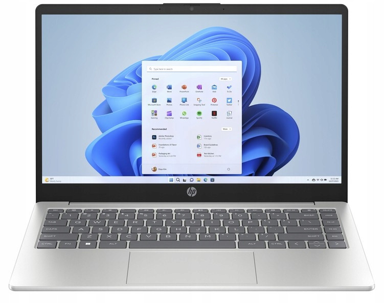 Notebook Hp 14-ep i3-1315U 16GB Ssd 512GB Intel Uhd FullHD Win 11 Stříbrný