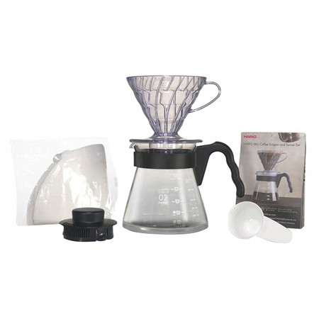 Hario V60 Craft Coffee Maker Sada Drip Server Filtry Překapávání Na Kávu