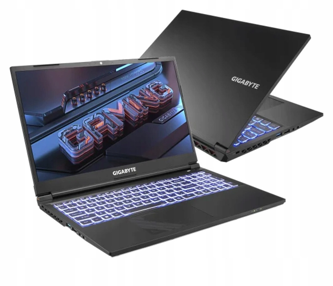 Notebook Gigabyte G5 Kf 15,6'' Fhd 144Hz i5-12500H 16GB 512SSD Rtx 4060 W11