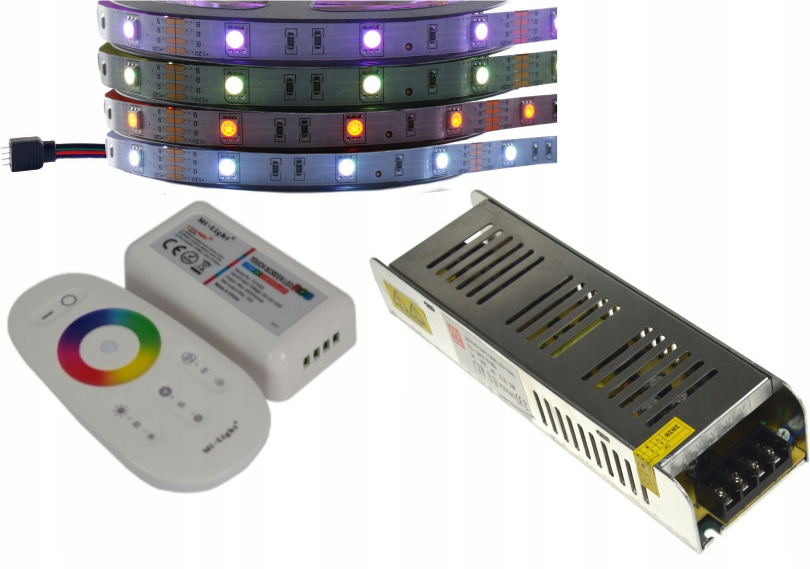 Set Led pásek Smd Rgb 5050 Mi-Light Premium 20m