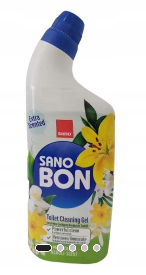 Sano květinový gel na mytí Wc (toalety) 750 ml