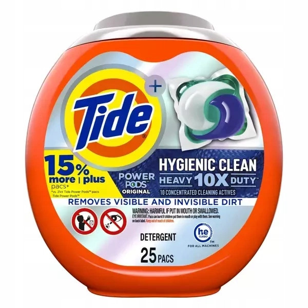 Tide Hygienic Clean 63 ks- Univerzální kapsle