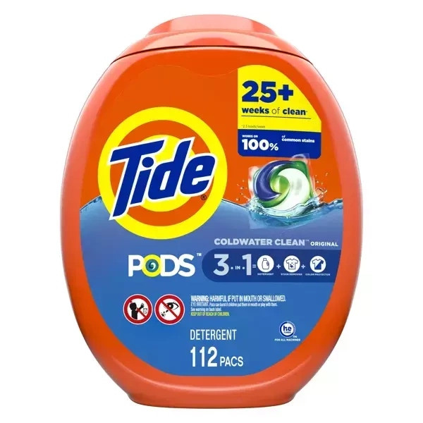 Tide Cold Water Clean 112 ks Kapsle na praní