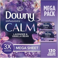 Sada 2 x 65 Downy Lavender Calm. Sada ubrousků do sušiček