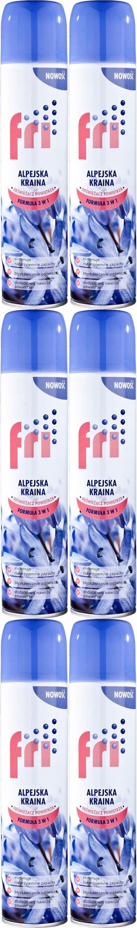 Osvěžovač Vzduchu Fri alpská země 6x300ml