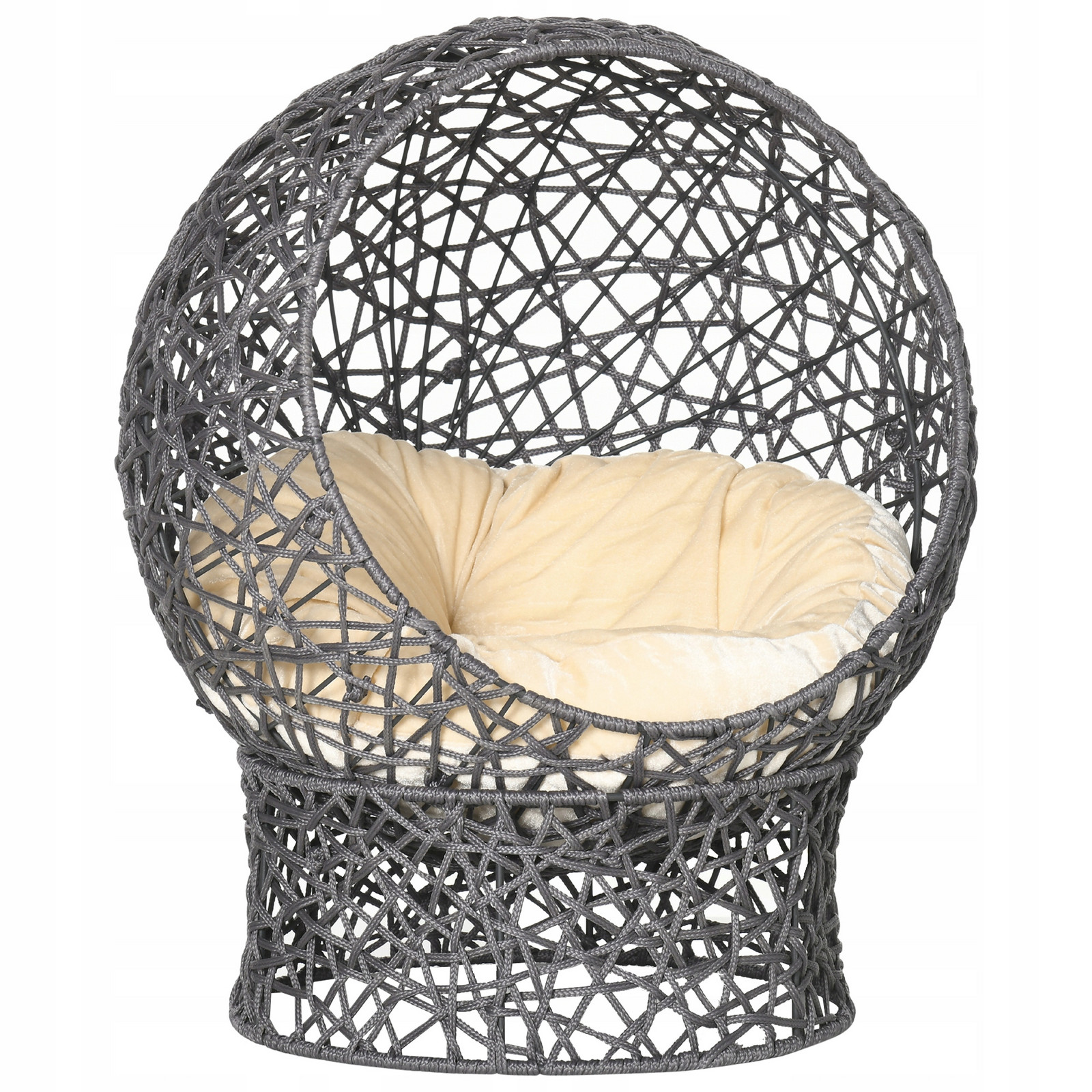 pelíšek pro kočky, Koš, Kočičí jeskyně s polštářem, Ideální pro mazlíčka!