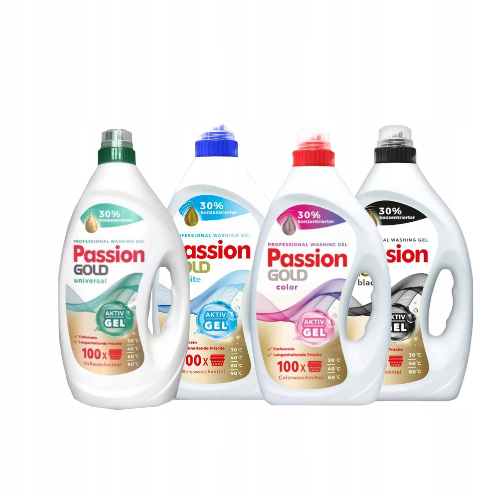 Passion Gold Gely 4 litry White, Black, UNIVERSAl , Color 16 litrů