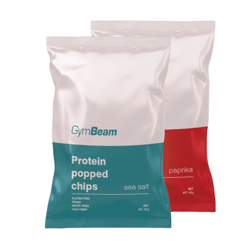 GYMBEAM Proteinové chipsy chilli and lime 40 g