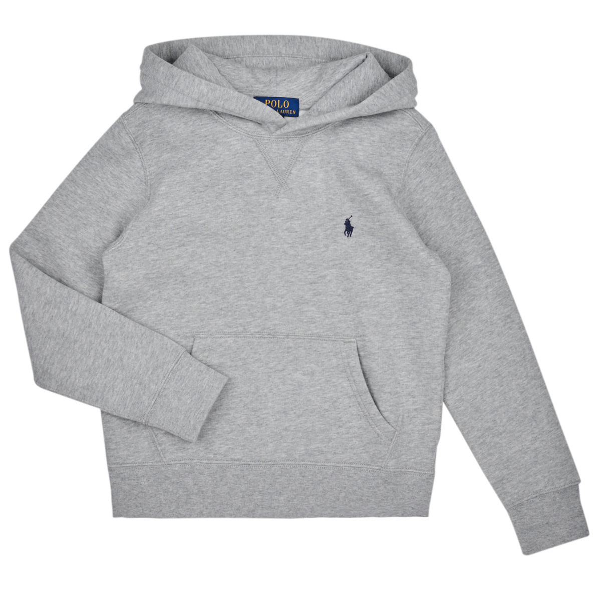 Polo Ralph Lauren  LS PO HOOD-TOPS-KNIT  Šedá