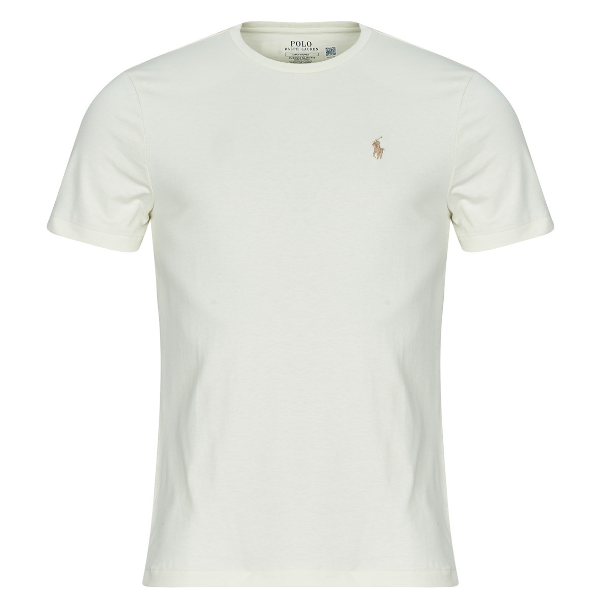 Polo Ralph Lauren  T-SHIRT AJUSTE EN COTON  Bílá
