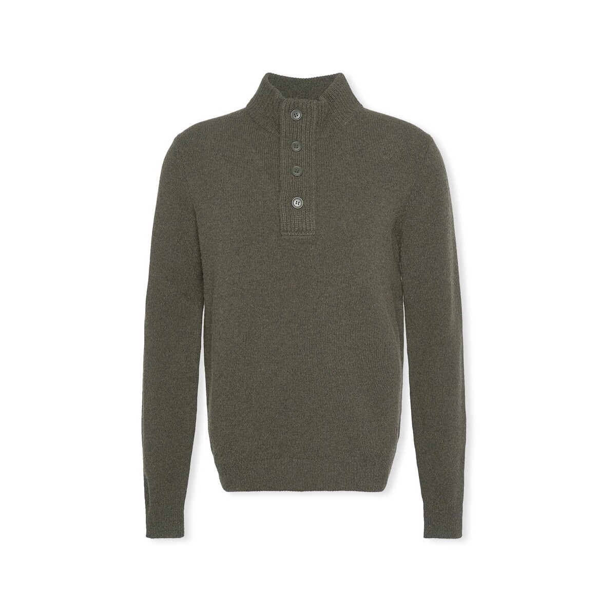 Barbour  Patch Half Zip Knit - Seaweed  Zelená