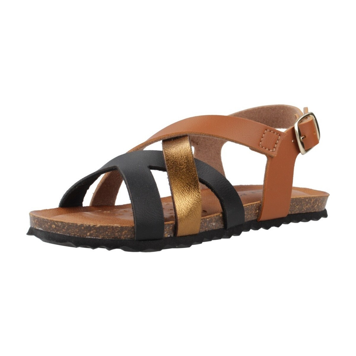 Geox  J SANDAL CHILENE GIR  Hnědá
