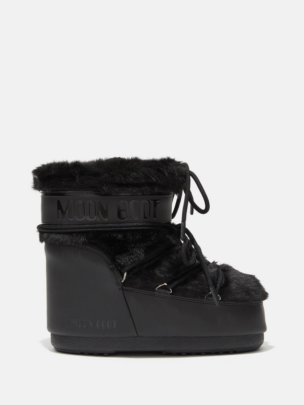 MOON BOOT MB ICON LOW FAUX FUR Dámské zimní boty 39/41 EU