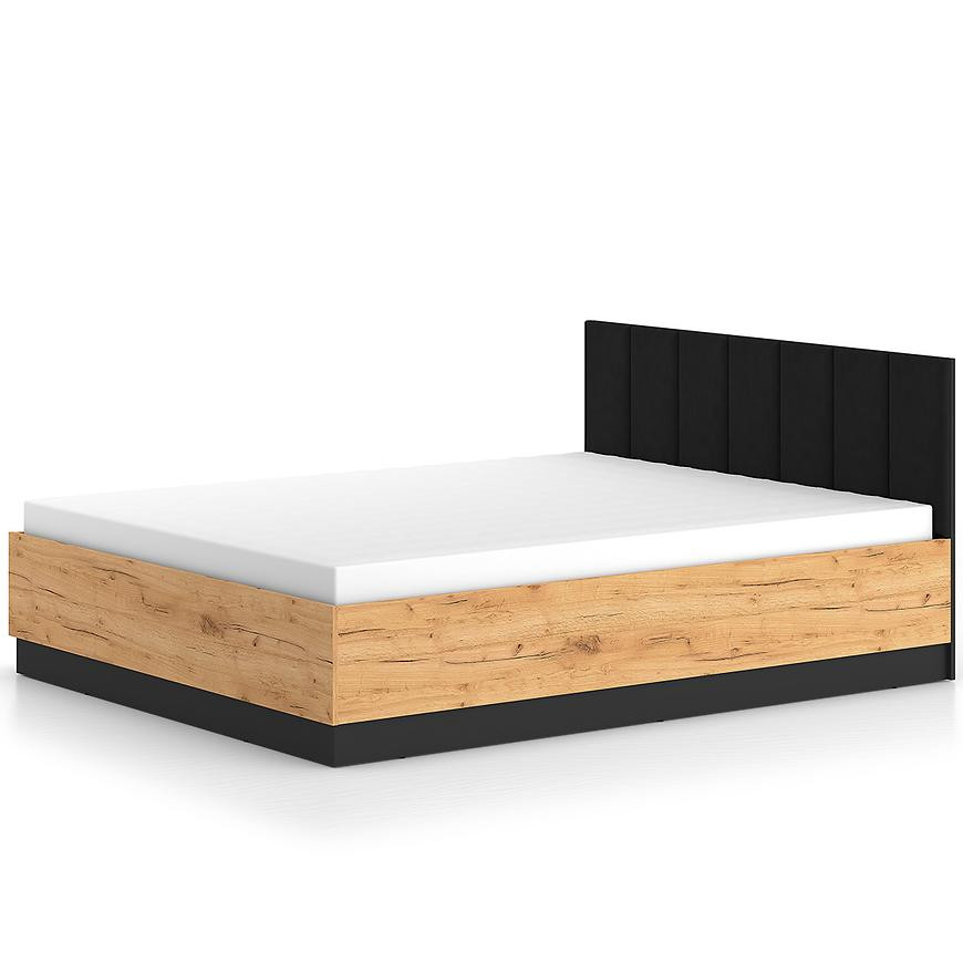 Postel se zvedákem Urso 1401 dub craft zlatá/černá