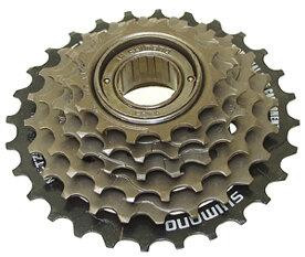 Shimano 6-kolo MF-TZ500 14-28 zubů, hnědé/černé