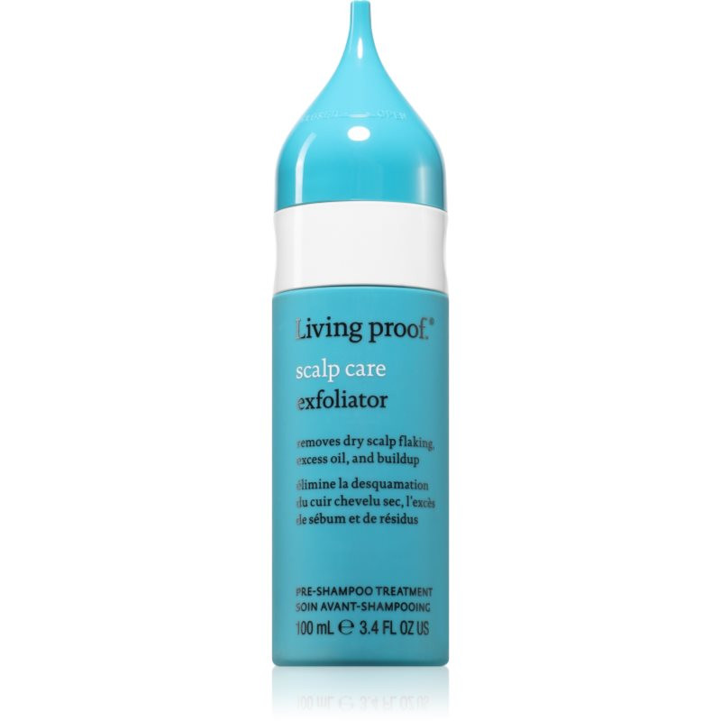 Living Proof Scalp Care Exfoliator hloubkově čisticí peeling pro mastnou pokožku hlavy proti lupům 100 ml