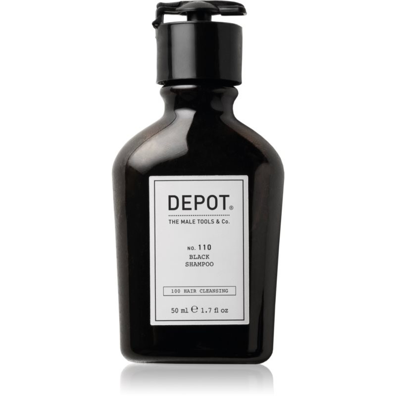 Depot No. 110 Black Shampoo šampon neutralizující mosazné podtóny 50 ml