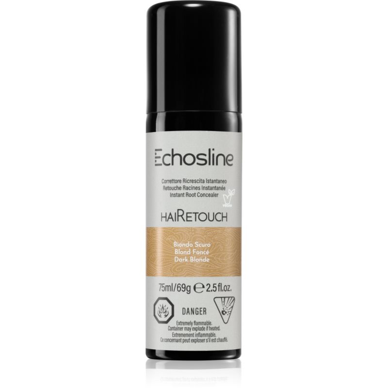 Echosline Hairetouch Hairtouch sprej pro okamžité zakrytí odrostů Dark Blonde 75 ml