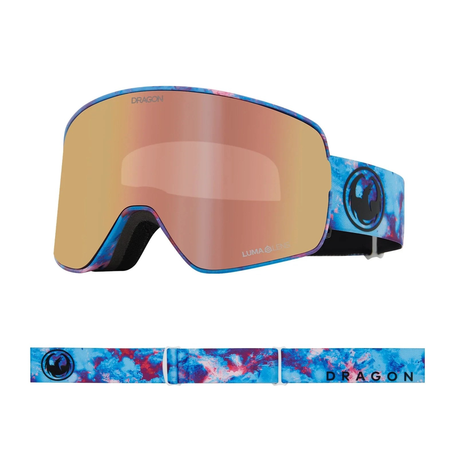 snb brýle DRAGON - NFX2 - Predator
Lumalens Rose Gold Ionized & Lumalens Midnight Lens (438) velikos