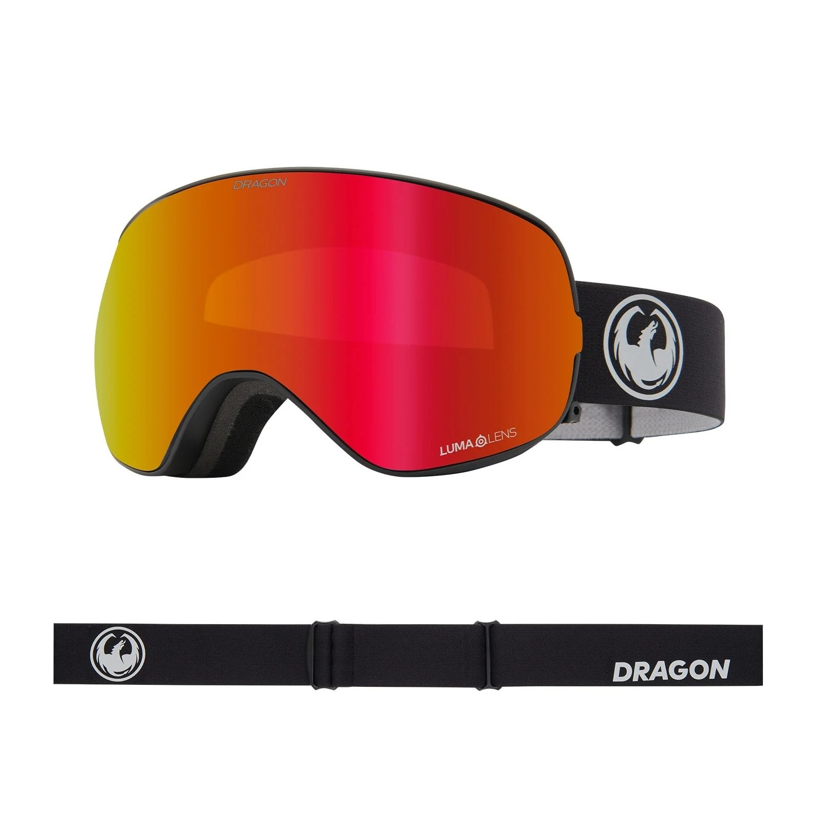 snb brýle DRAGON - X2S - Nouveau Black
Lumalens Red Ionized & Lumalens Light Rose Lens (058)