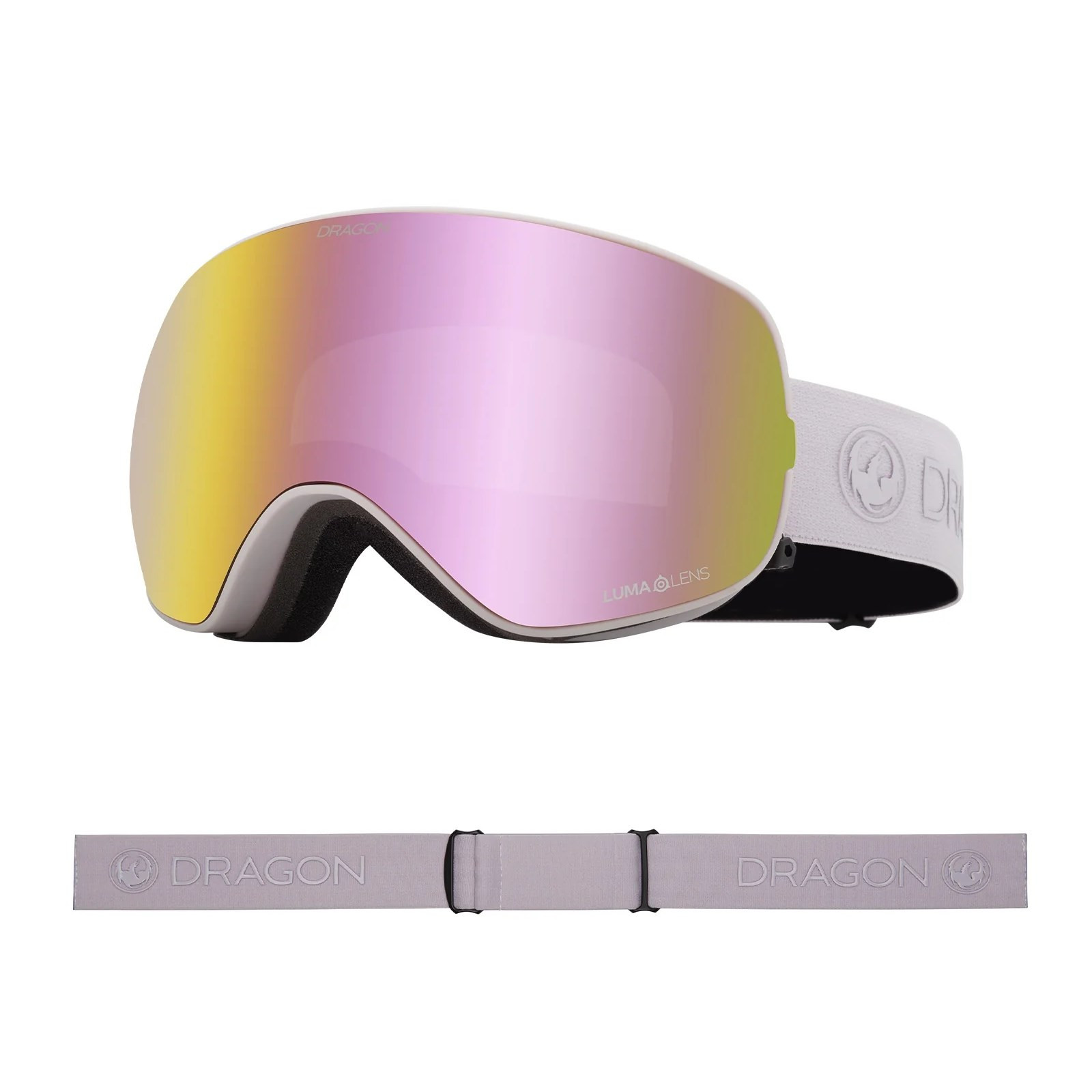 snb brýle DRAGON - X2S - Lilac
Lumalens Pink Ionized & Lumalens Dark Smoke Lens (535)