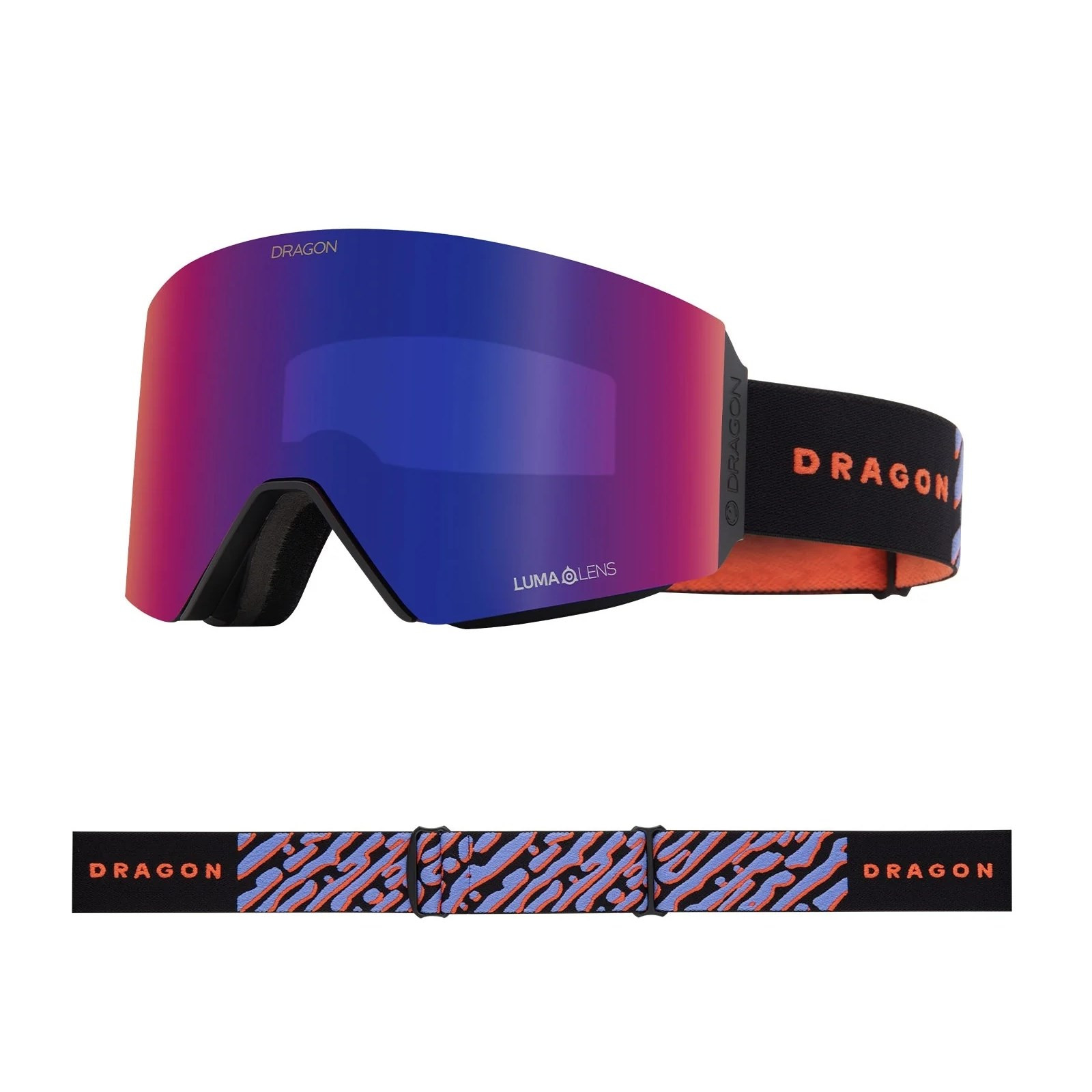 snb brýle DRAGON - RVX MAG OTG - Heatwave
Lumalens Solace IR & Lumalens Violet Lens (600) velikost: