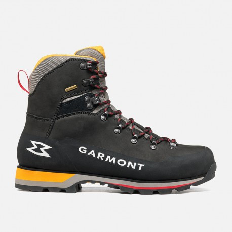 Garmont Nebraska II GTX black/orange pánské vysoké nepromokavé kožené trekové boty 42 EUR