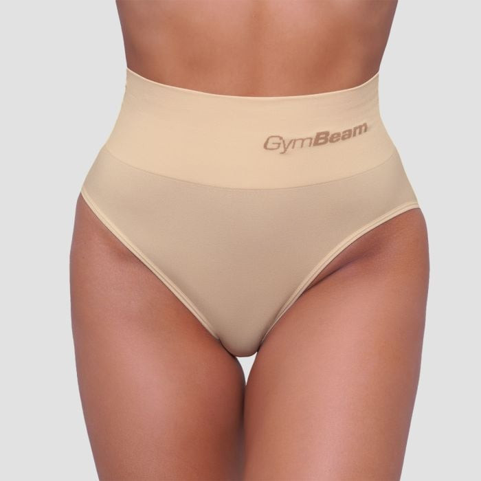 Kalhotky Highrise 2Pack Nude XXL - GymBeam