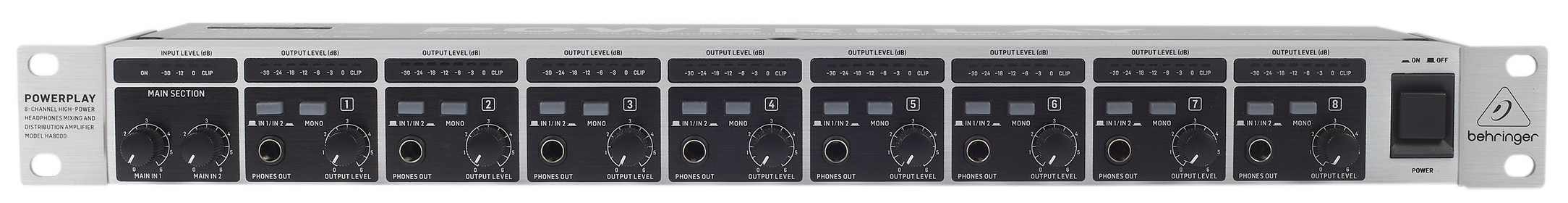 Behringer HA8000 V2 (rozbalené)