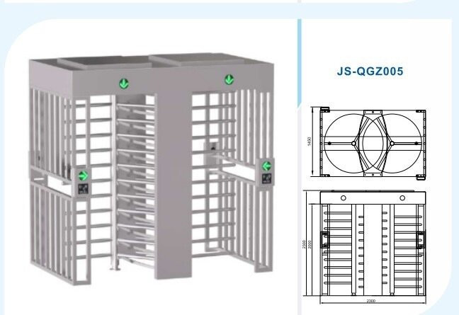 Plnorozměrný turniket JS-QGZ005 s přístupovým systémem na QR kódy