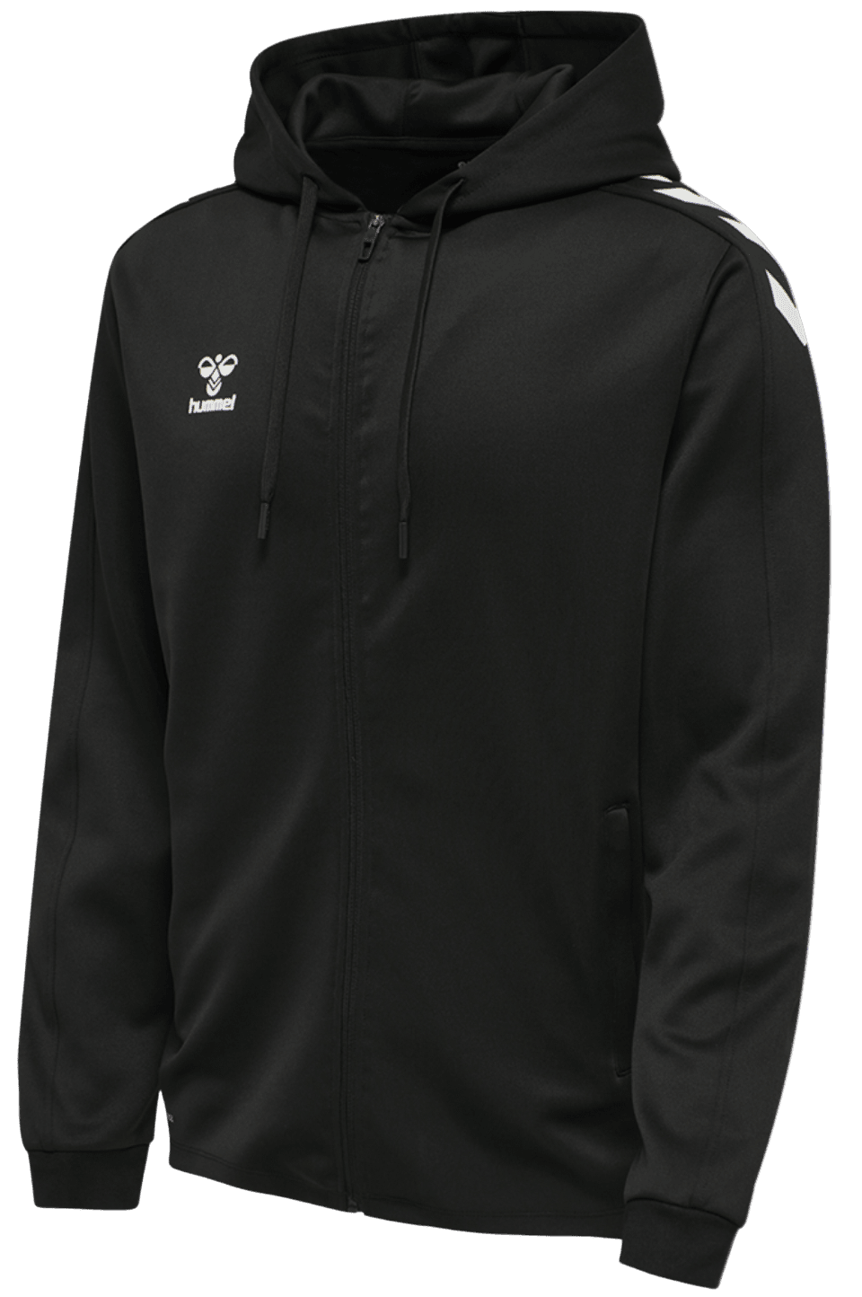 Mikina s kapucí Hummel hmlCORE XK POLY ZIP HOOD SWEAT